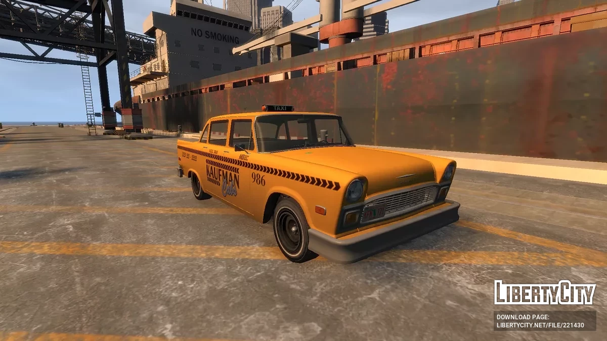 Declasse Cabbie "Kaufmann Cab" & "Zebra Cab" Livery Pack / GTA 4