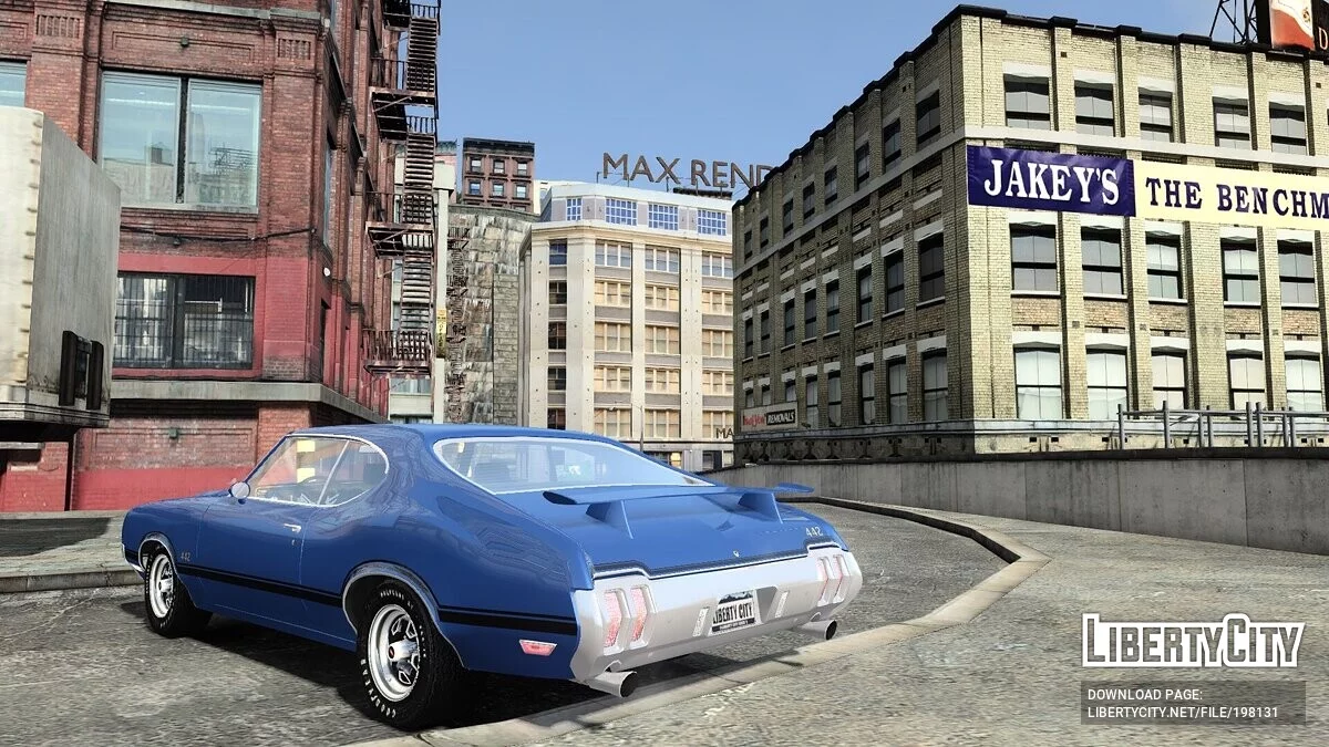 1970 Oldsmobile Cutlass 442 [Arreglado] / GTA 4