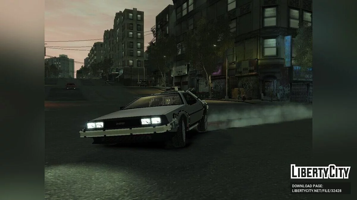 Delorean Back to the Future / GTA 4
