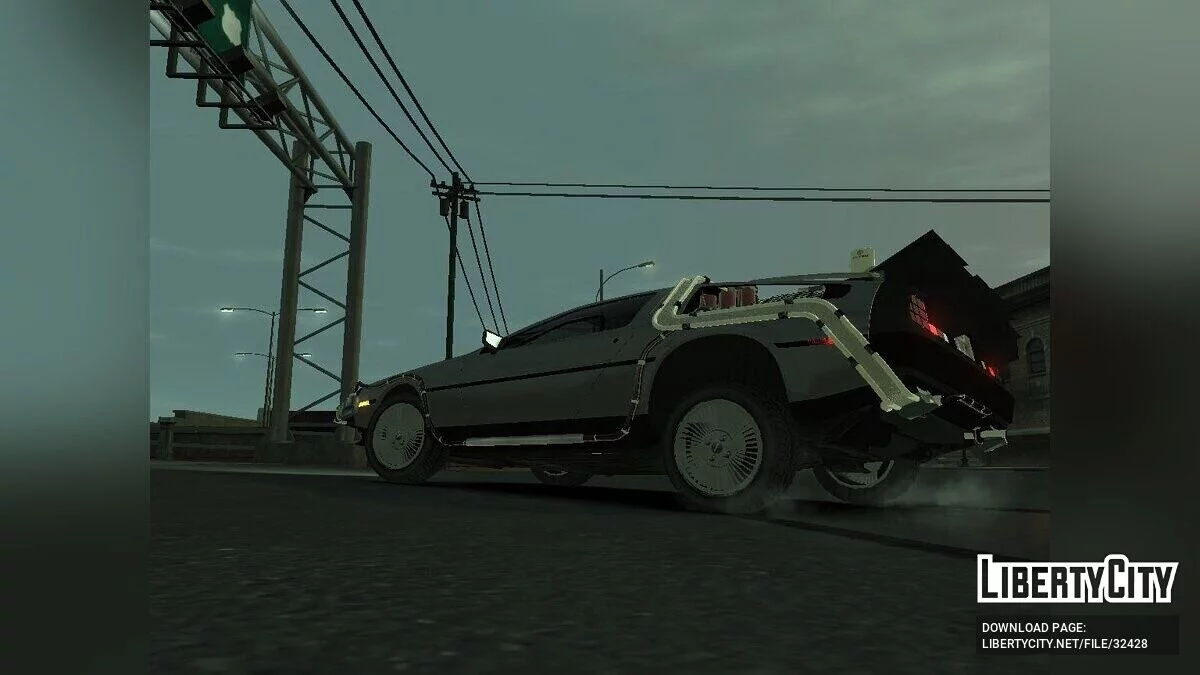 Delorean Back to the Future / GTA 4