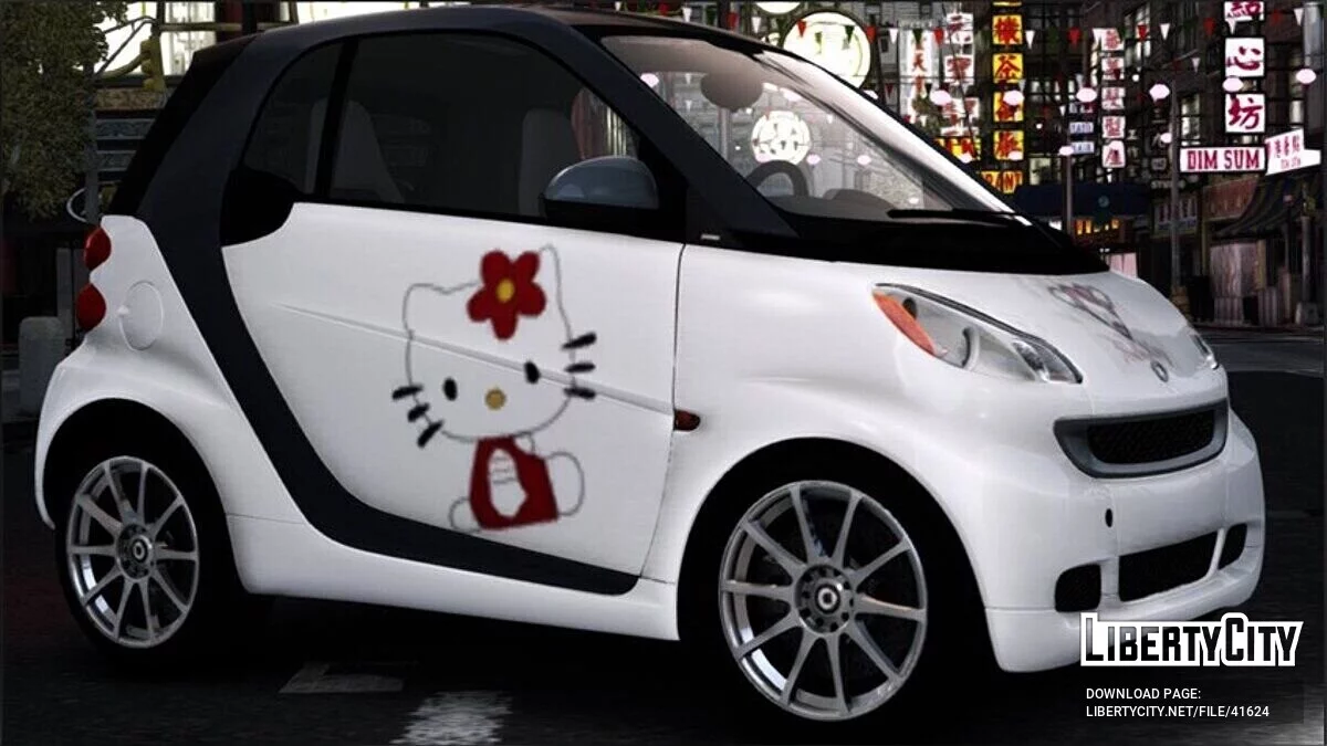 Smart ForTwo 2012 v1.0 / GTA 4