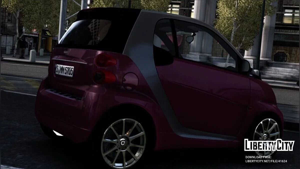 Smart ForTwo 2012 v1.0 / GTA 4