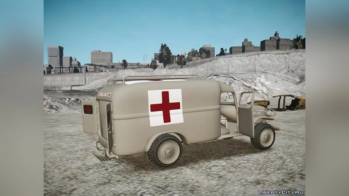 Ambulancia de la Segunda Guerra Mundial / GTA 4