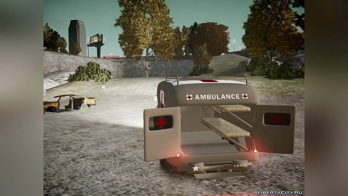 Ambulancia de la Segunda Guerra Mundial / GTA 4