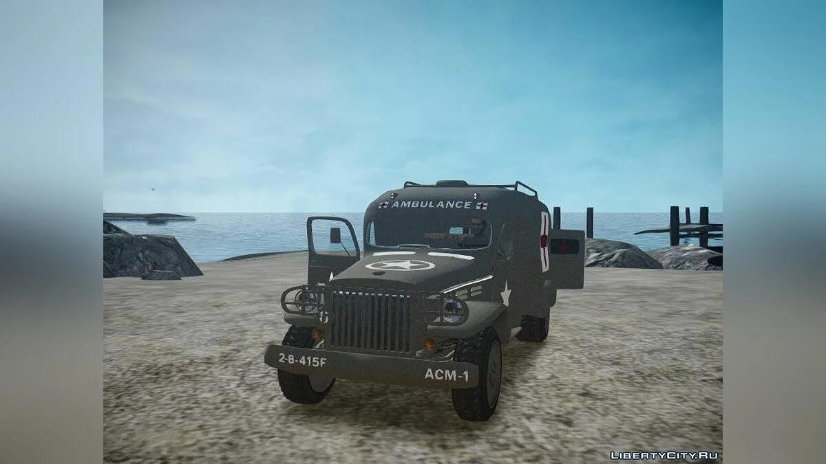 Ambulancia de la Segunda Guerra Mundial / GTA 4