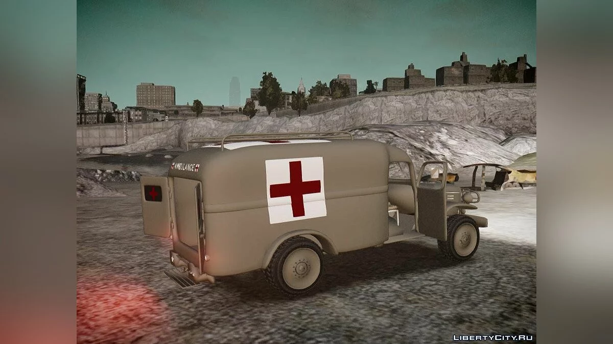 Ambulancia de la Segunda Guerra Mundial / GTA 4