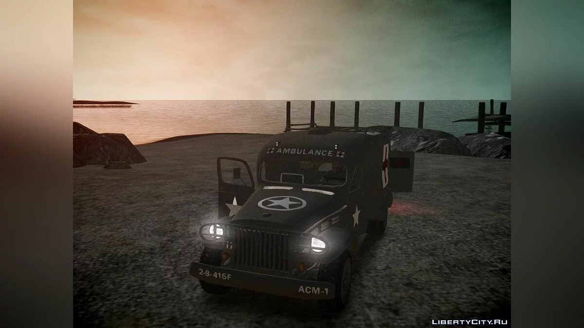 Ambulancia de la Segunda Guerra Mundial / GTA 4