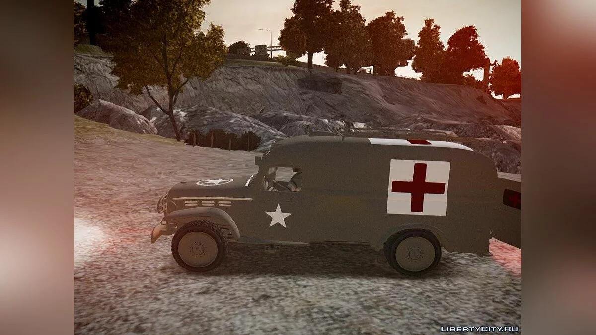 Ambulancia de la Segunda Guerra Mundial / GTA 4