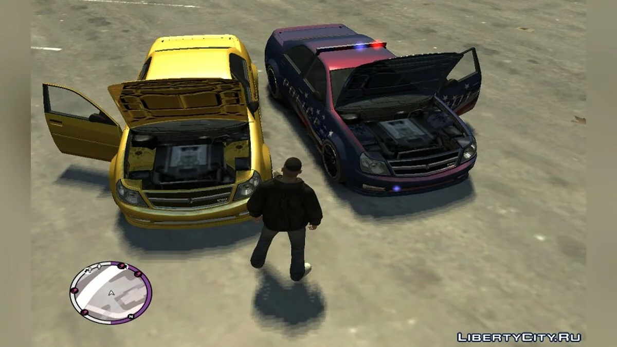 Stinger (цивільна версія) для GTA 4 / GTA 4