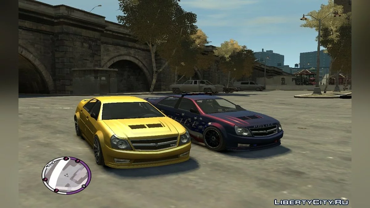 Stinger (цивільна версія) для GTA 4 / GTA 4