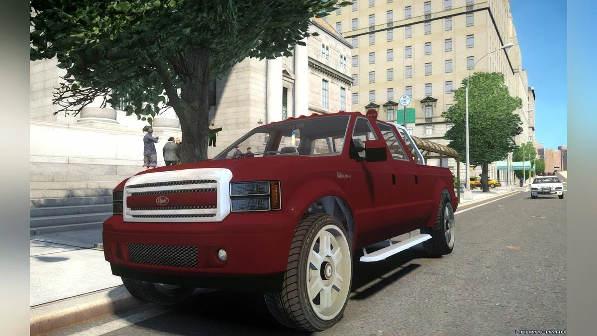 GTA V Vapid Sadler (Виправлені шини) / GTA 4