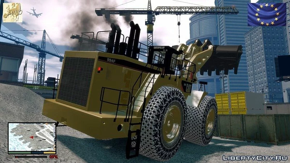 CAT 994F World's Big Chains Wheel Loader 3.0 / GTA 4