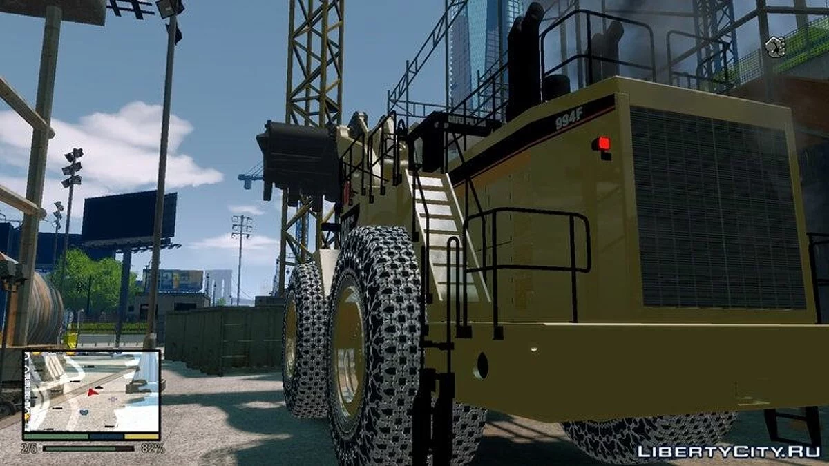 CAT 994F World's Big Chains Wheel Loader 3.0 / GTA 4