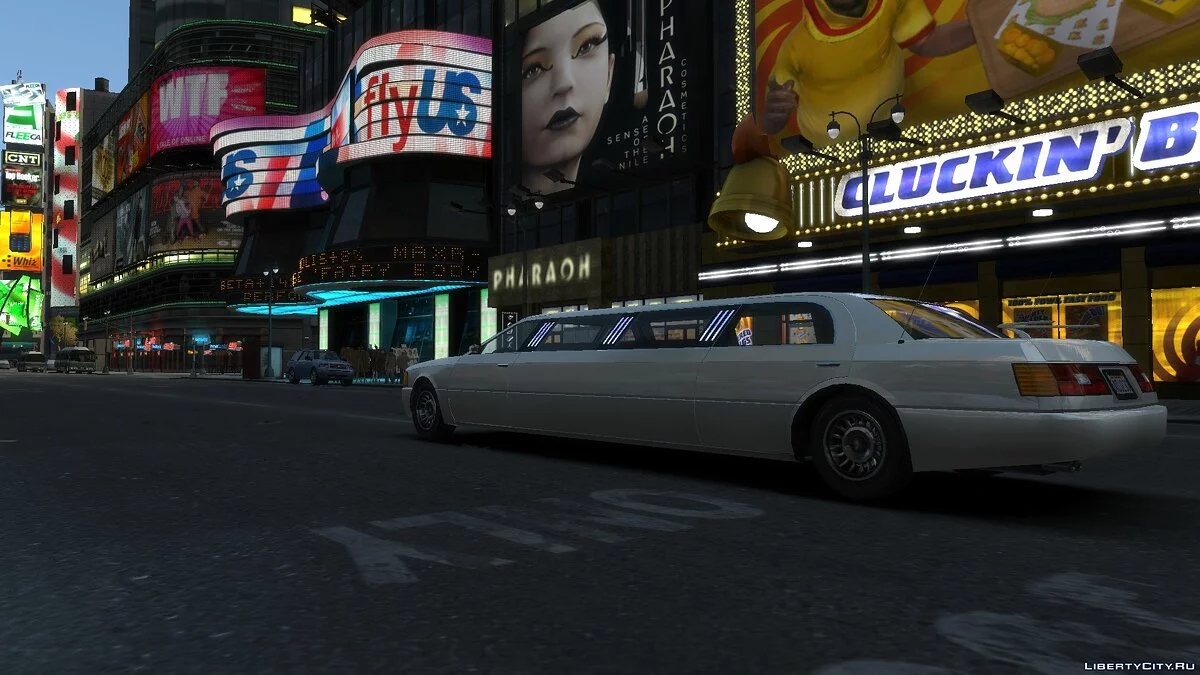 Version Bêta de la Limousine Stretch / GTA 4