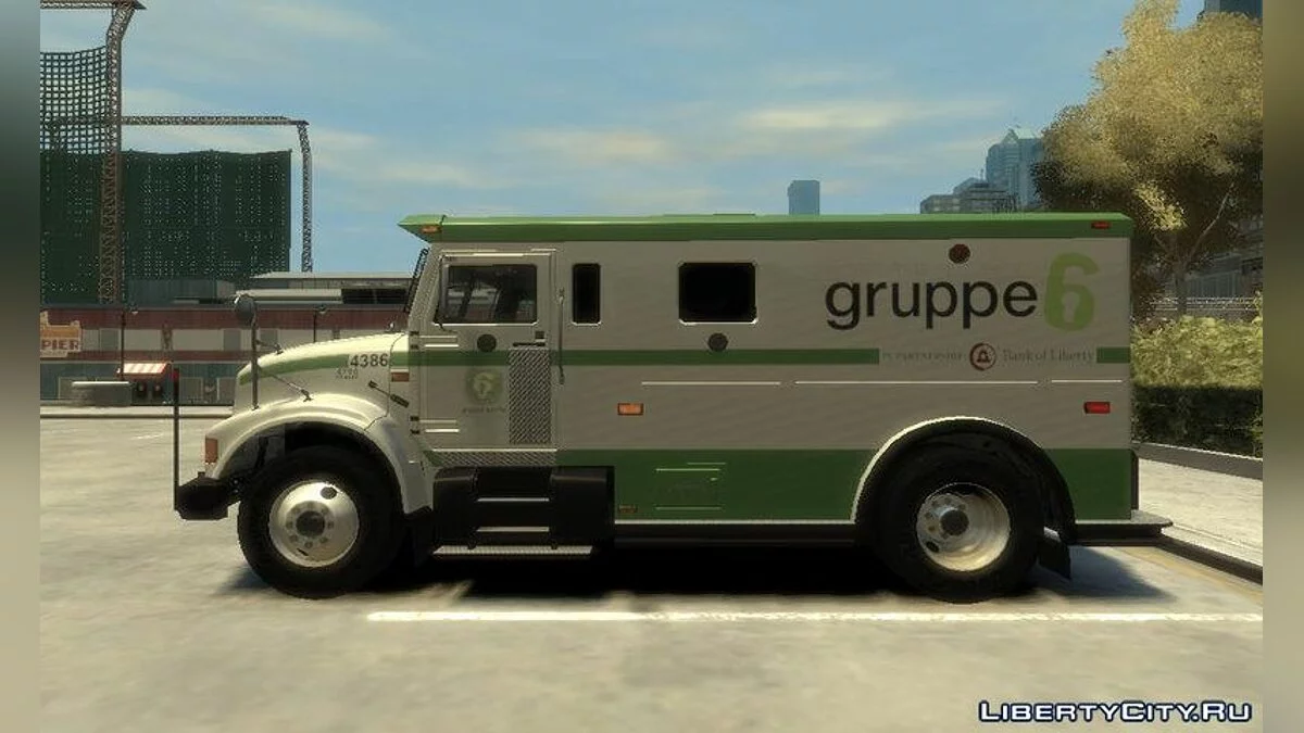 1995年Navistar国际4700银行装甲车 / GTA 4