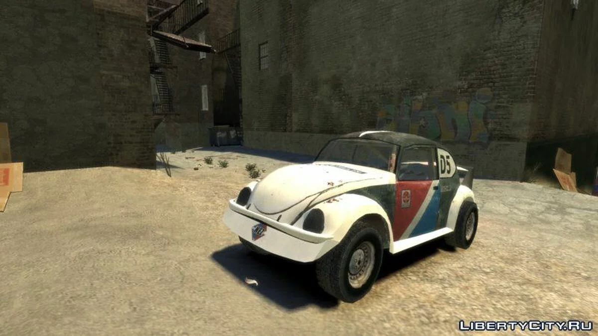 FlatOut Prototype Beetle (+Lenkrad) / GTA 4