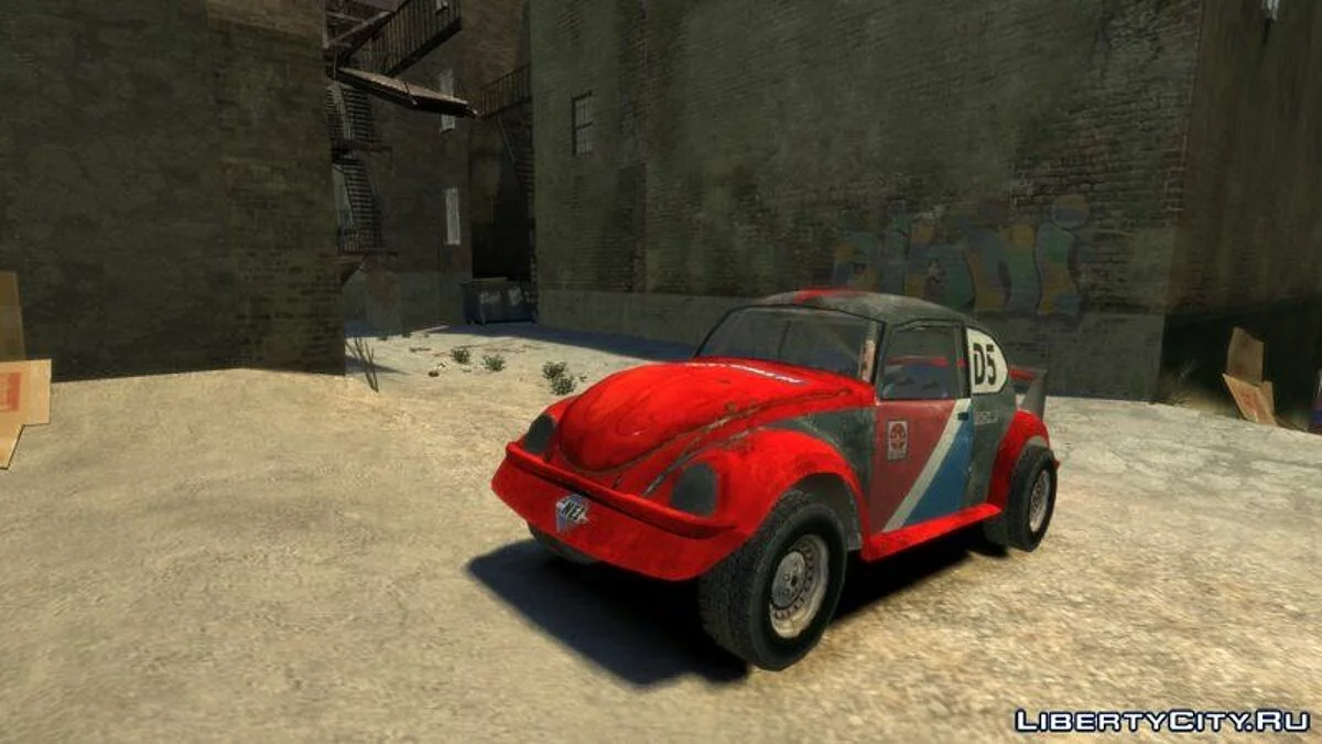 FlatOut Prototype Beetle (+Lenkrad) / GTA 4