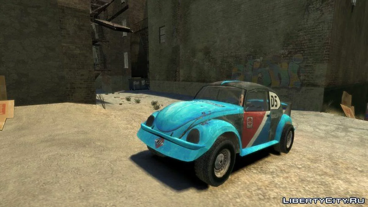 FlatOut Prototype Beetle (+Lenkrad) / GTA 4