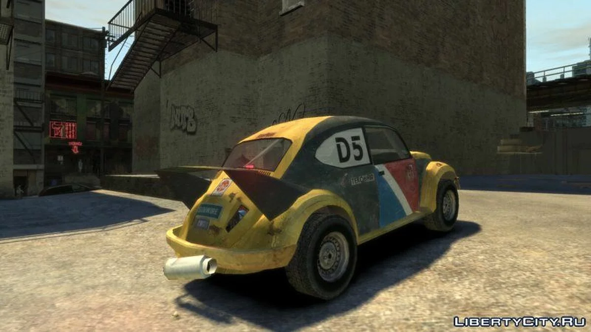 FlatOut Prototype Beetle (+Lenkrad) / GTA 4