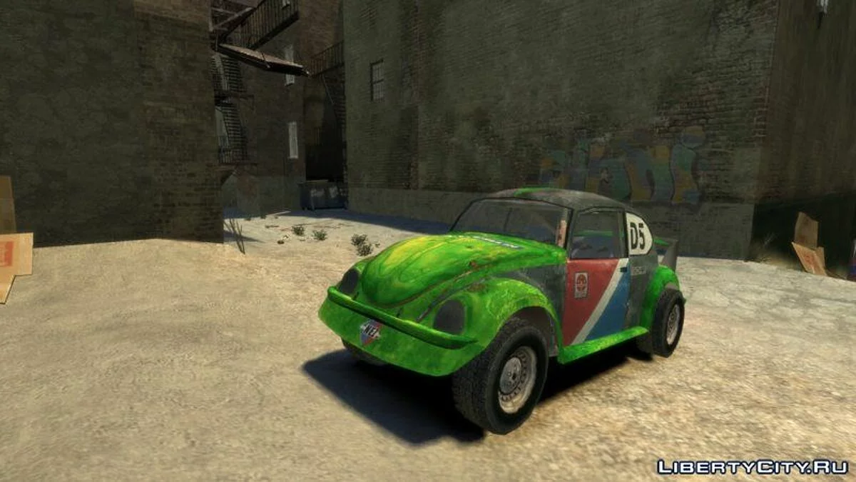 FlatOut Prototype Beetle (+Lenkrad) / GTA 4