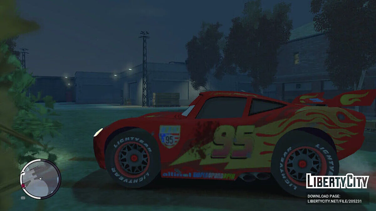 Cars 2 Lightning McQueen / GTA 4