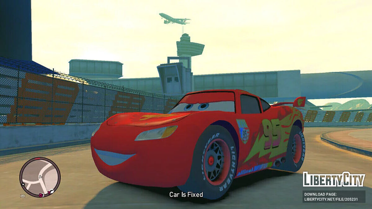 Cars 2 Lightning McQueen / GTA 4