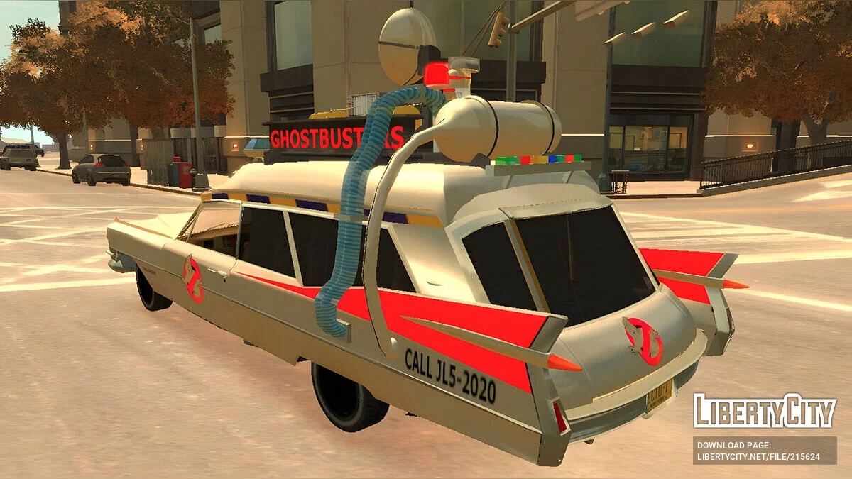 Ghost Hunters' Car (Ecto-1) / GTA 4