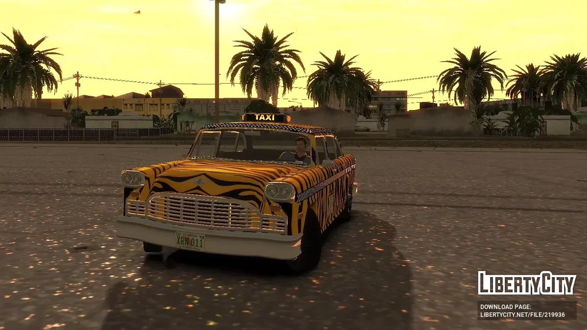 1982 Checker Marathon Zebra Cab / GTA 4