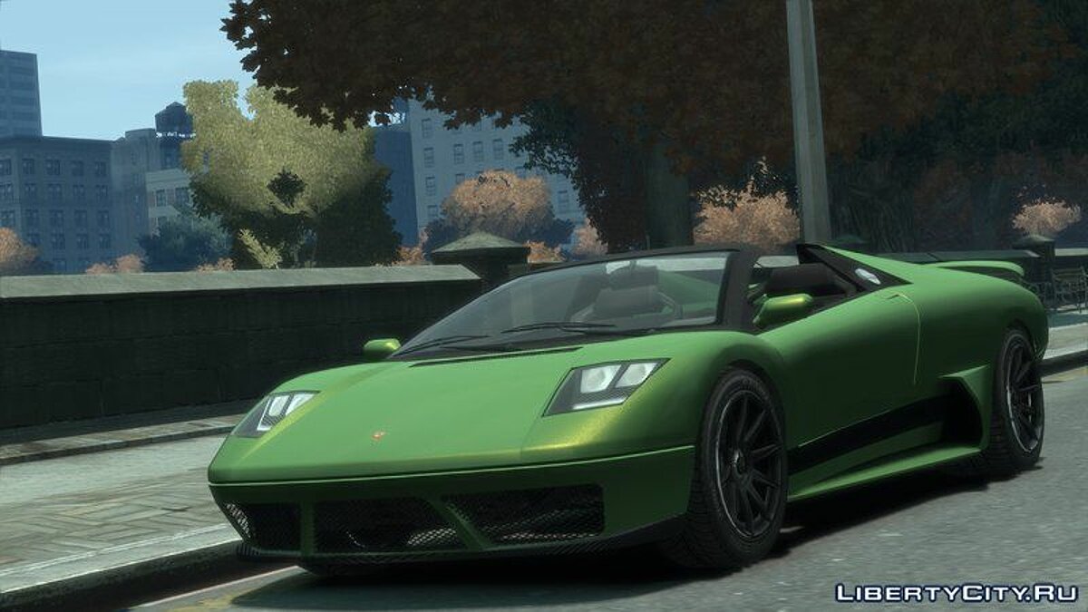 Files to replace cars Infernus (, ) in GTA 4 (110  files)