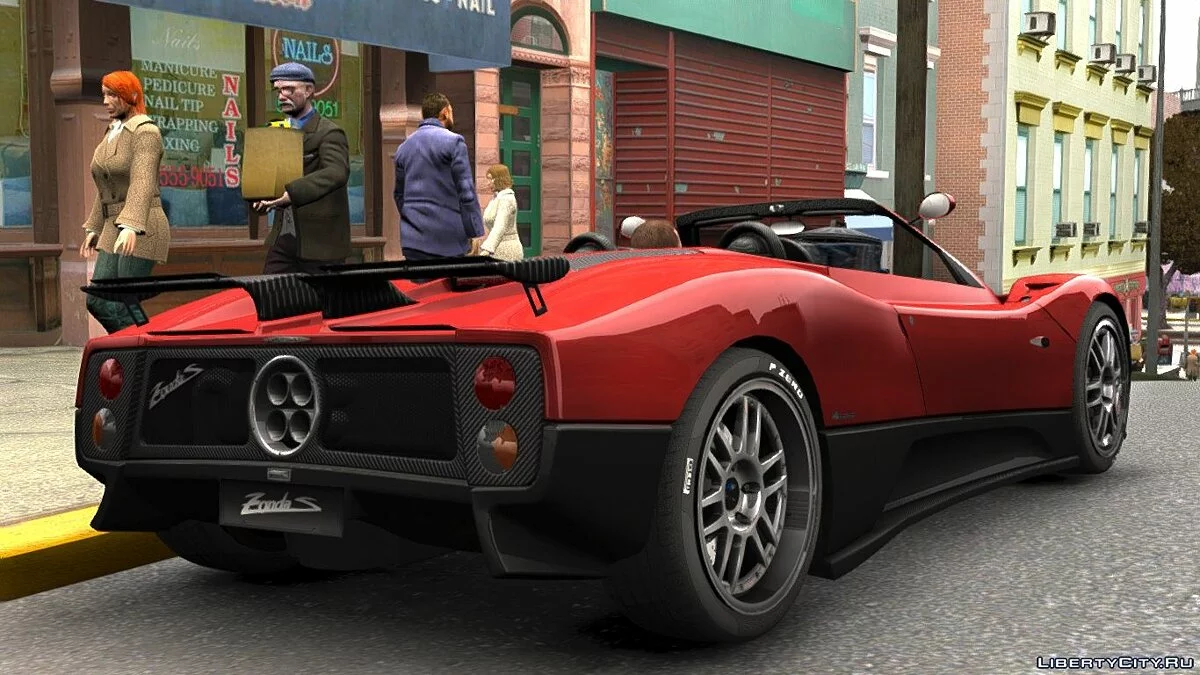 2001 Pagani Zonda S(C12S) Roadster / GTA 4