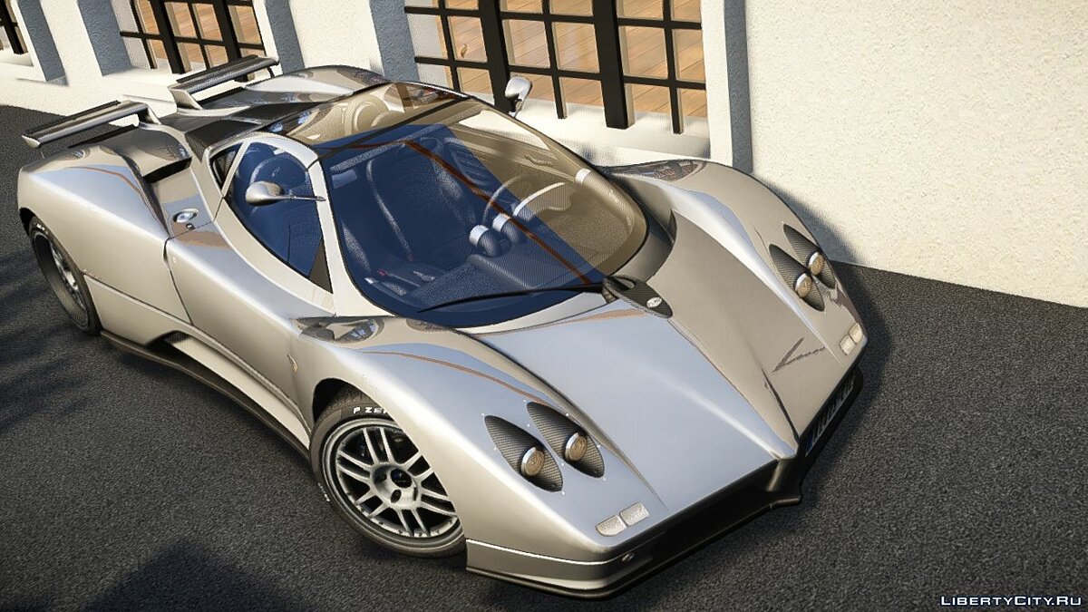 Download 2001 Pagani Zonda S 7.3(C12) for GTA 4