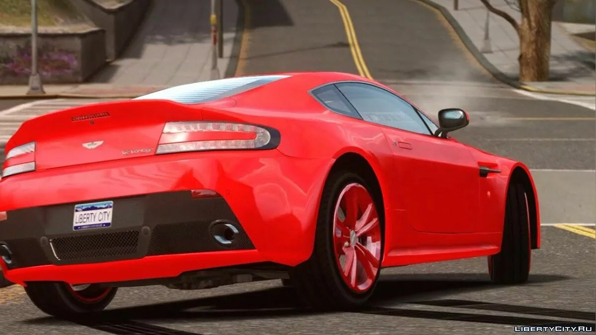 Realistic Car Settings (Aston Martin V12 & Chevrolet Camaro) / GTA 4
