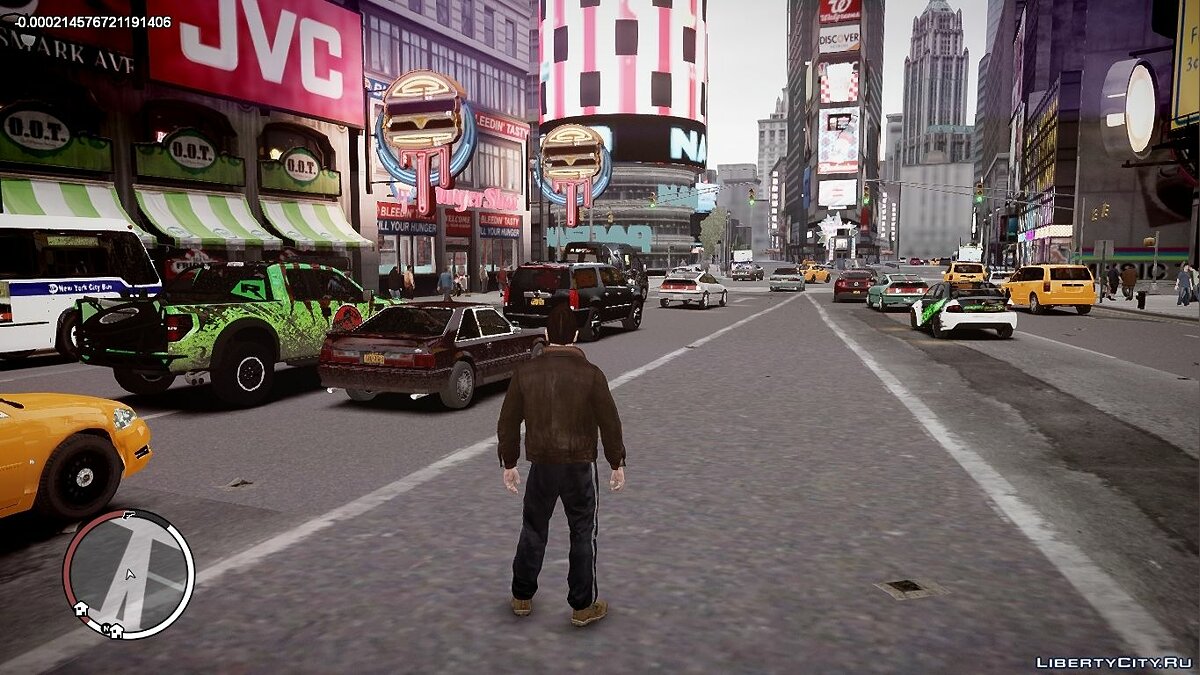 GTA 4 Realistic Traffic and Pedestrian Mod for GTAIV, EFLC and The