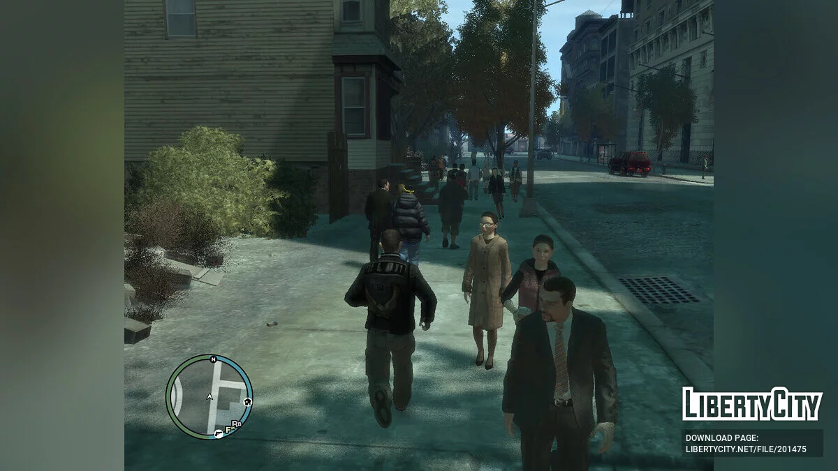 Багато пішоходів - 100 More Peds / GTA 4