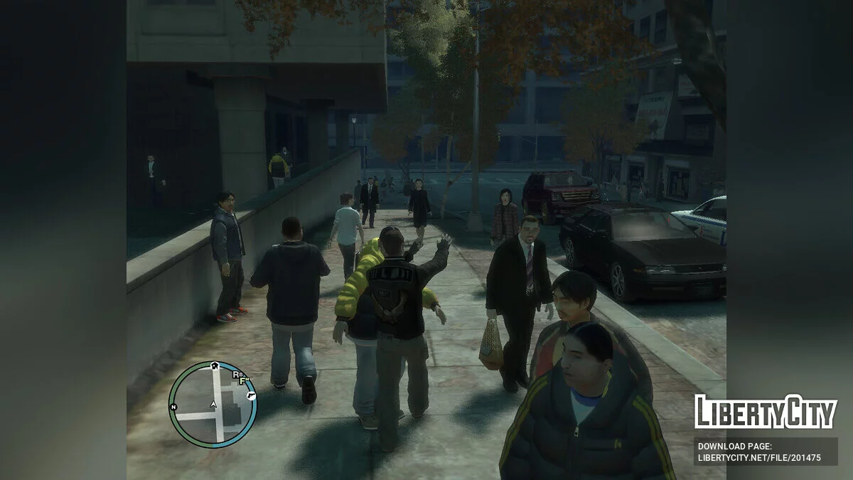 Багато пішоходів - 100 More Peds / GTA 4