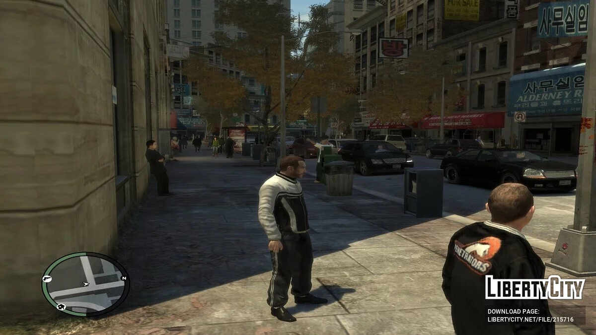 Improved graphics and realistic atmosphere / GTA 4