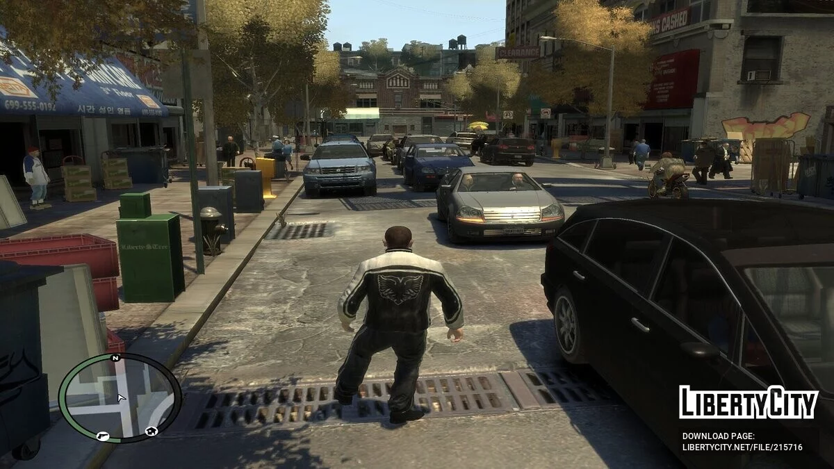 Improved graphics and realistic atmosphere / GTA 4