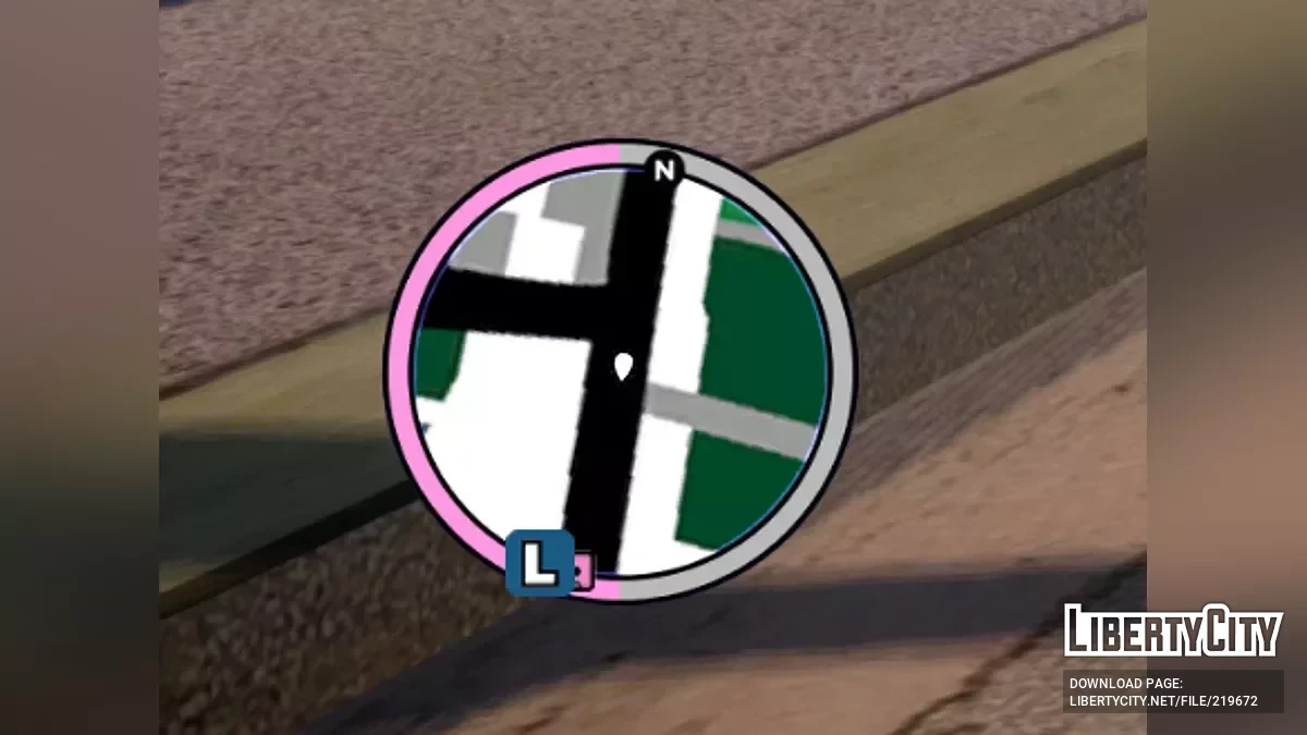 Faithful Texts and Wanted Stars Colors for GTA VC: Nextgen Edition / GTA 4