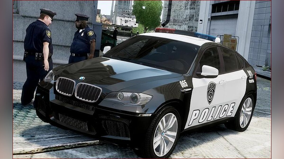 Download BMW X6M Police for GTA 4