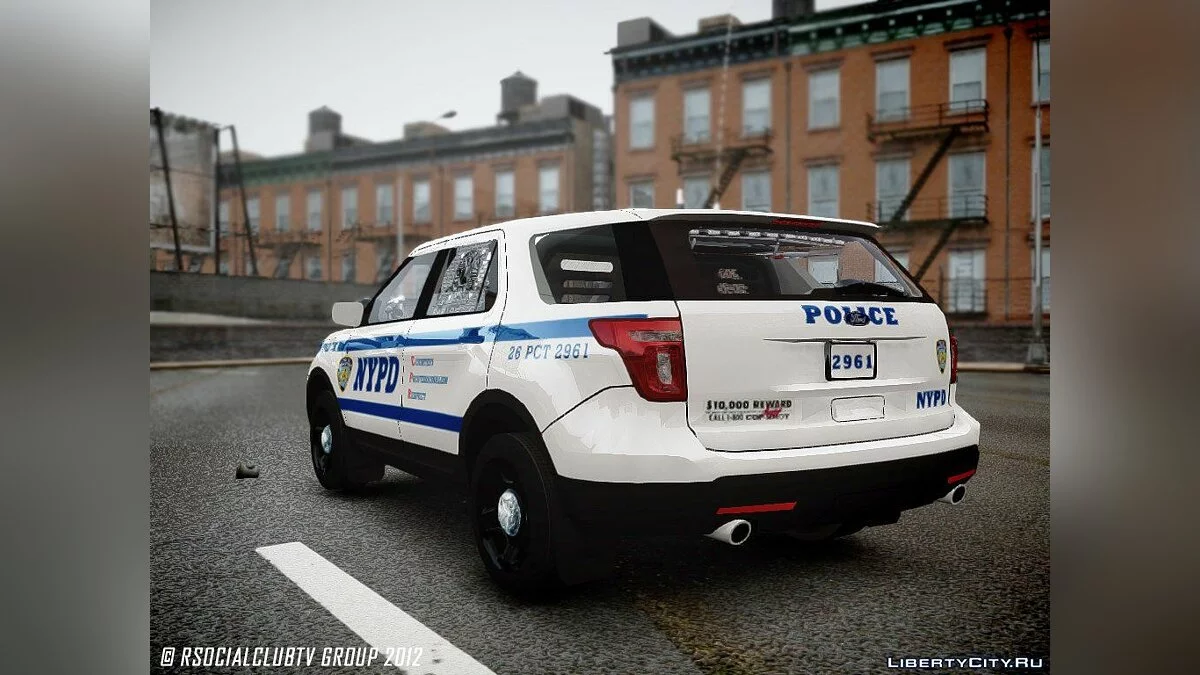 2013年福特探险者 NYPD ESU / GTA 4