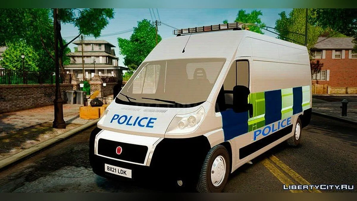 Fiat Ducato Police / GTA 4