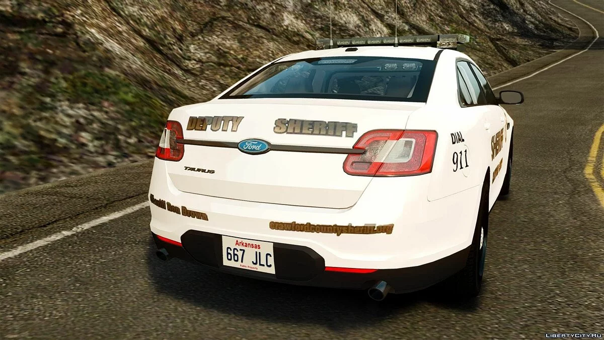 Ford Taurus 2010 CCSO Police [ELS] / GTA 4