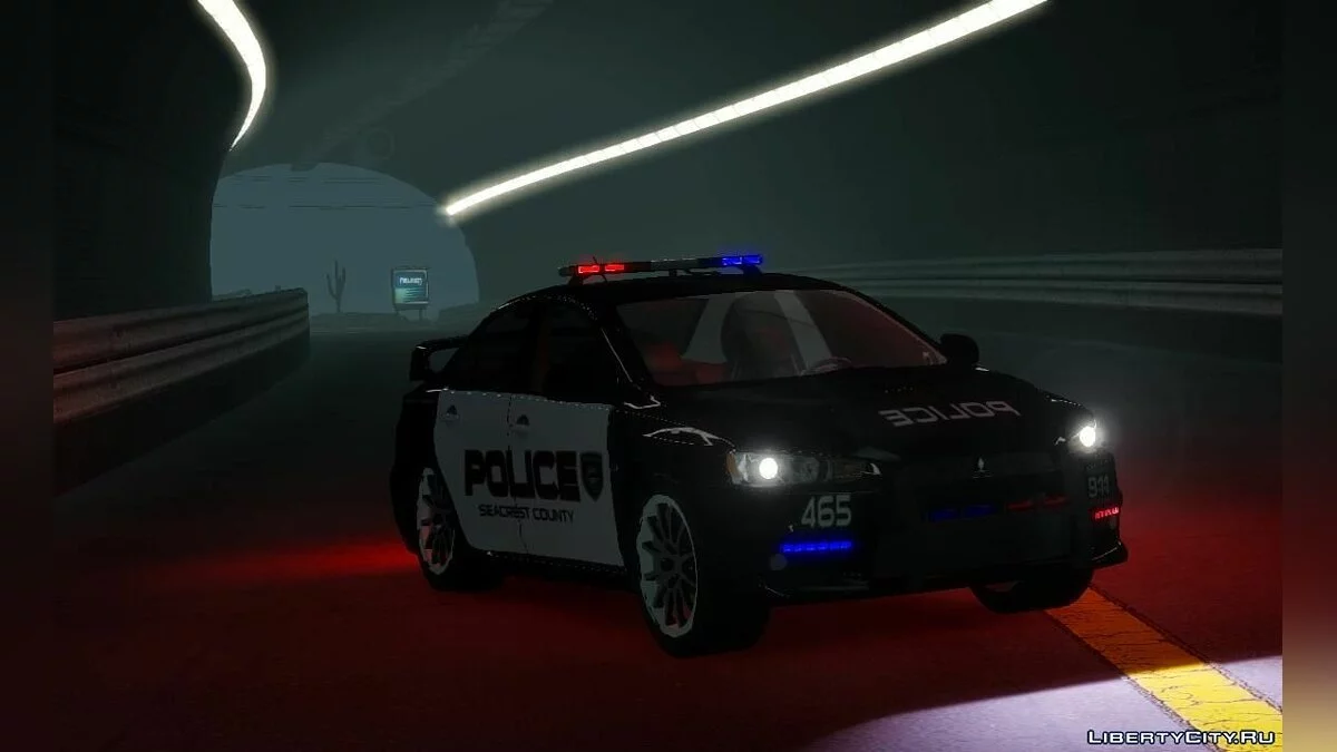 Mitsubishi Evo-X Cop / GTA 4