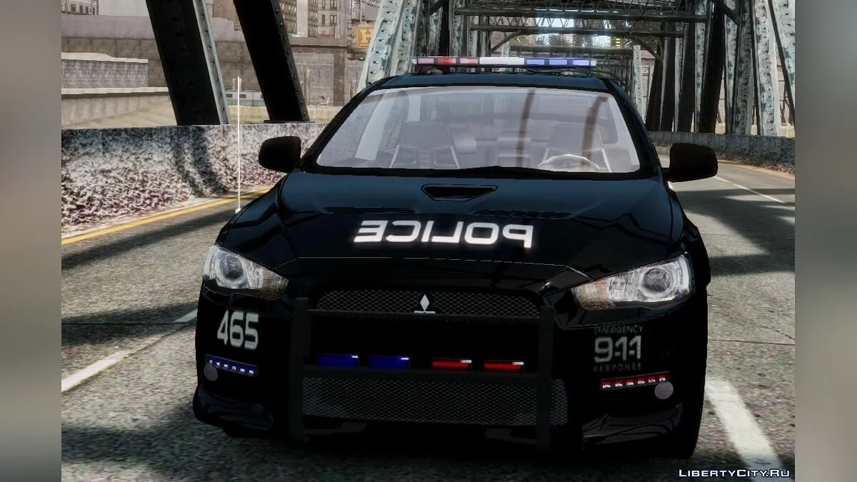 Mitsubishi Evo-X Cop / GTA 4
