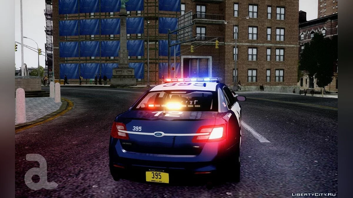 2013福特警用拦截器 - 自由城警察局(ELS) / GTA 4