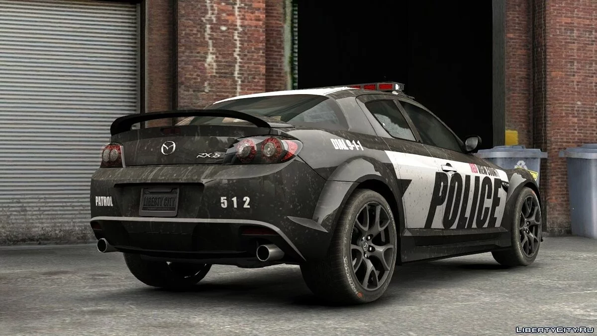 2011 Mazda RX-8 R3 Police / GTA 4