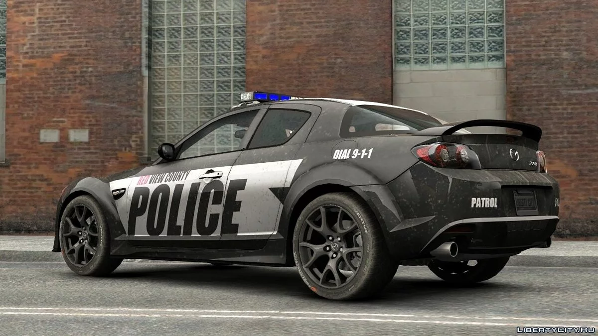 2011 Mazda RX-8 R3 Police / GTA 4