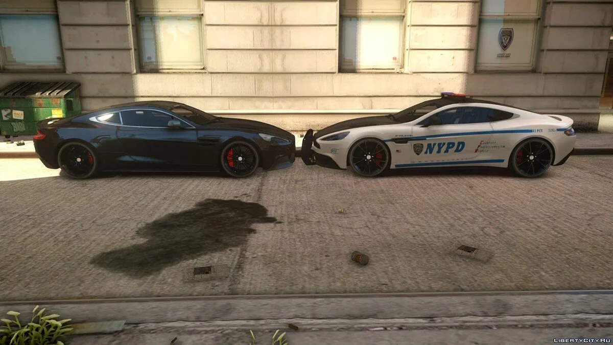 NYPD 2013 Aston Martin Vanquish [Non-ELS] / GTA 4