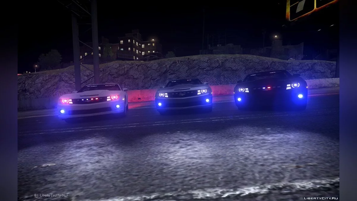 无标记的雪佛兰 Camaro / GTA 4