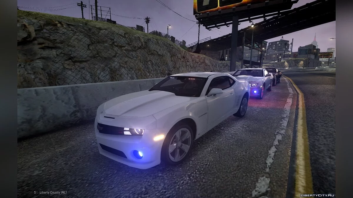 无标记的雪佛兰 Camaro / GTA 4